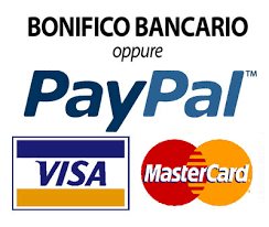 Paypal o Bonifico Bancario
